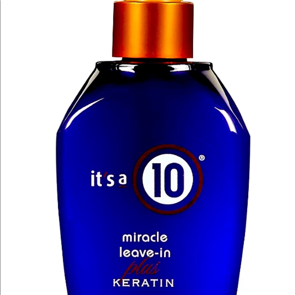 It’s a 10 Miracle Leave-In Plus Keratin 10oz